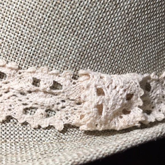 NWOT short brim Trilby OS lace headband - Picture 12 of 12